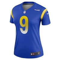 Haut Nike pour femme Matthew Stafford Royal Los Angeles Rams Legend Player Performance