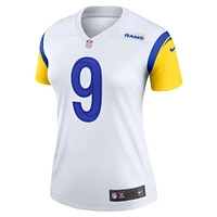 Women's Nike Matthew Stafford  White Los Angeles Rams Alternate Legend Player Performance Top