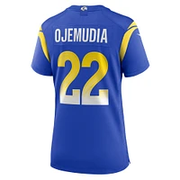 Women's Nike Michael Ojemudia  Royal Los Angeles Rams Game Jersey