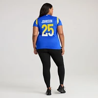 Women's Nike Quindell Johnson  Royal Los Angeles Rams Team Game Jersey