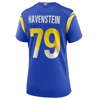 Women's Nike Rob Havenstein Royal Los Angeles Rams Game Jersey