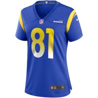 Women's Nike Torry Holt Royal Los Angeles Rams Game Retired Player Jersey