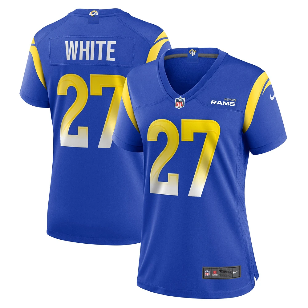 Maillot de match Nike Tre'Davious Royal Los Angeles Rams pour femme, blanc