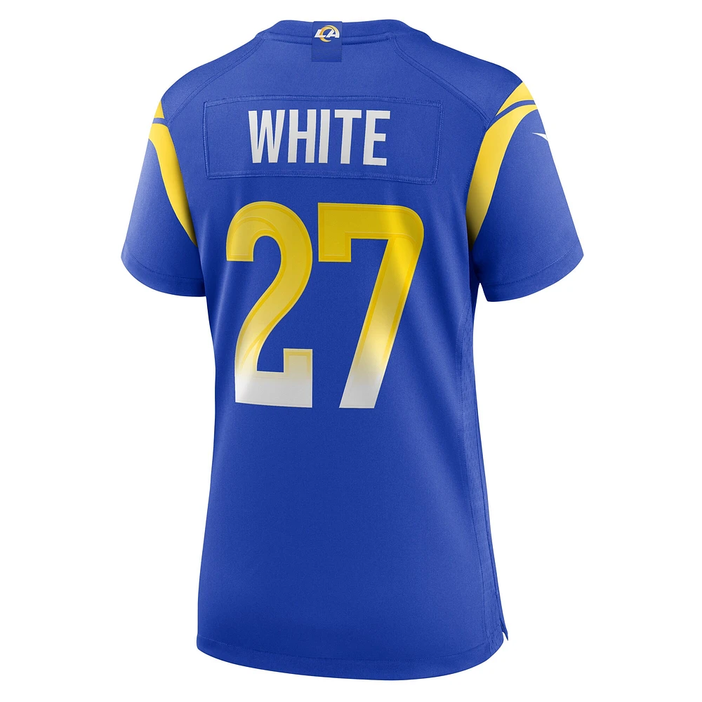 Maillot de match Nike Tre'Davious Royal Los Angeles Rams pour femme, blanc