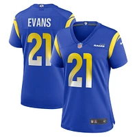 Women's Nike Zach Evans Royal Los Angeles Rams Home Game Jersey