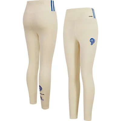 Los Angeles Rams Pro Standard Women's Retro Classic Jersey Leggings - Cream