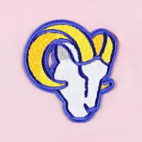 Women's Pro Standard Pink Los Angeles Rams Cropped Boxy T-Shirt
