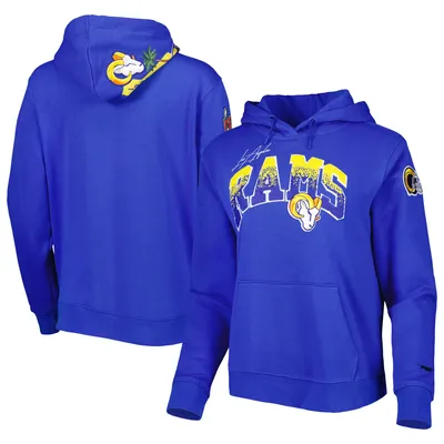 Los Angeles Rams Pro Standard Women's Local Patch Pullover Hoodie - Royal