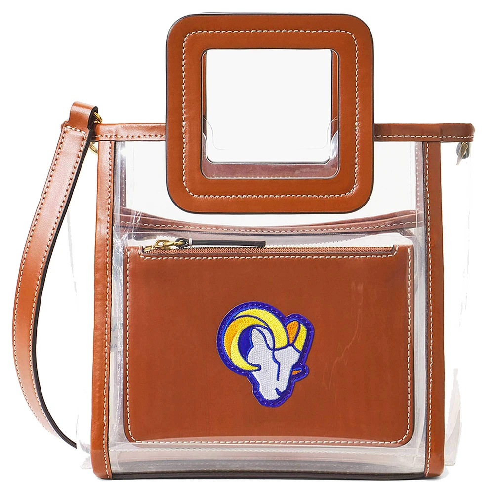 Mini sac Shirley transparent STAUD Los Angeles Rams pour femme