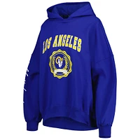 Sweat à capuche Tommy Hilfiger Royal Los Angeles Rams Becca pour femme