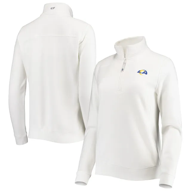 Lids New England Patriots Vineyard Vines Women's Americana Shep Shirt  Half-Zip Sweatshirt - White