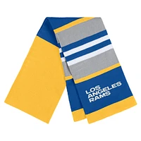 Women's WEAR by Erin Andrews Los Angeles Rams Stripe Glove & Scarf Set