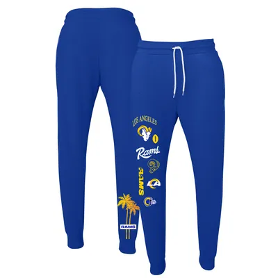 Los Angeles Rams WEAR by Erin Andrews Women's Palm Tree Jogger Sweatpants - Royal