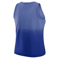 Women's WEAR by Erin Andrews x Gracie Hunt Royal Los Angeles Rams Ombre Tank Top