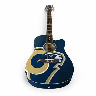 Los Angeles Rams Woodrow Acoustic Guitar