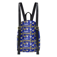 Mini sac à dos FOCO Royal Los Angeles Rams Repeat Brooklyn pour jeune