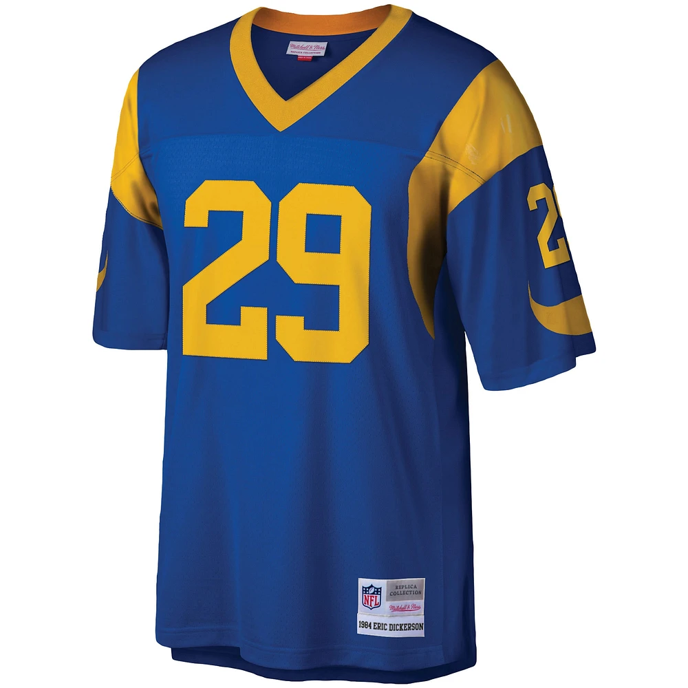 Maillot de joueur retraité Mitchell & Ness Eric Dickerson Royal Los Angeles Rams 1984 Legacy pour jeunes