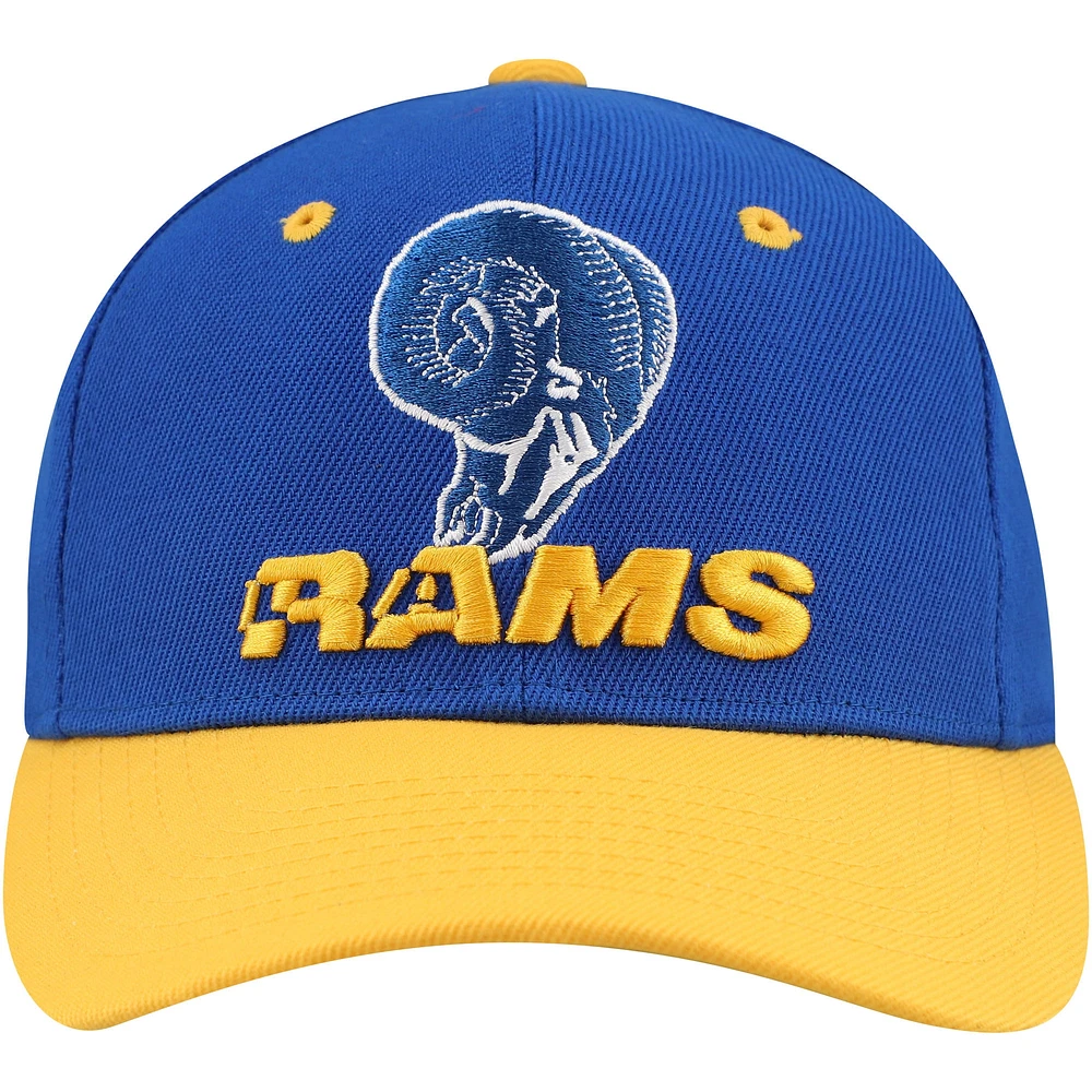 Casquette ajustable All In 2.0 pour jeunes Mitchell & Ness Royal Los Angeles Rams