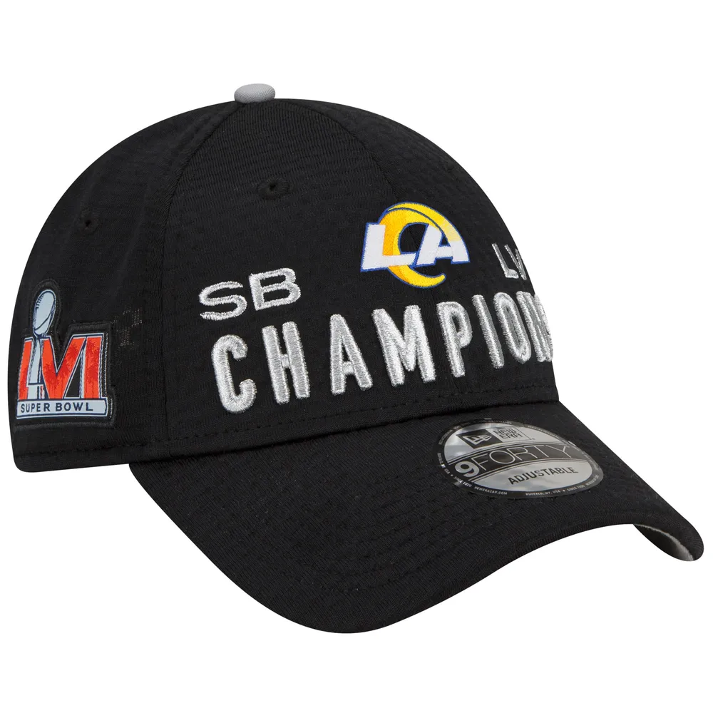 Casquette ajustable Snapback New Era Los Angeles Rams Super Bowl LVI Champions Collection Trophy Collection 9FORTY Snapback pour jeune