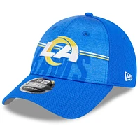 Casquette ajustable 9FORTY New Era Royal Los Angeles Rams 2023 NFL Training Camp pour jeune