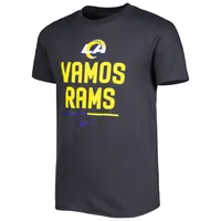 T-shirt Nike Los Angeles Rams Team Slogan anthracite pour jeune