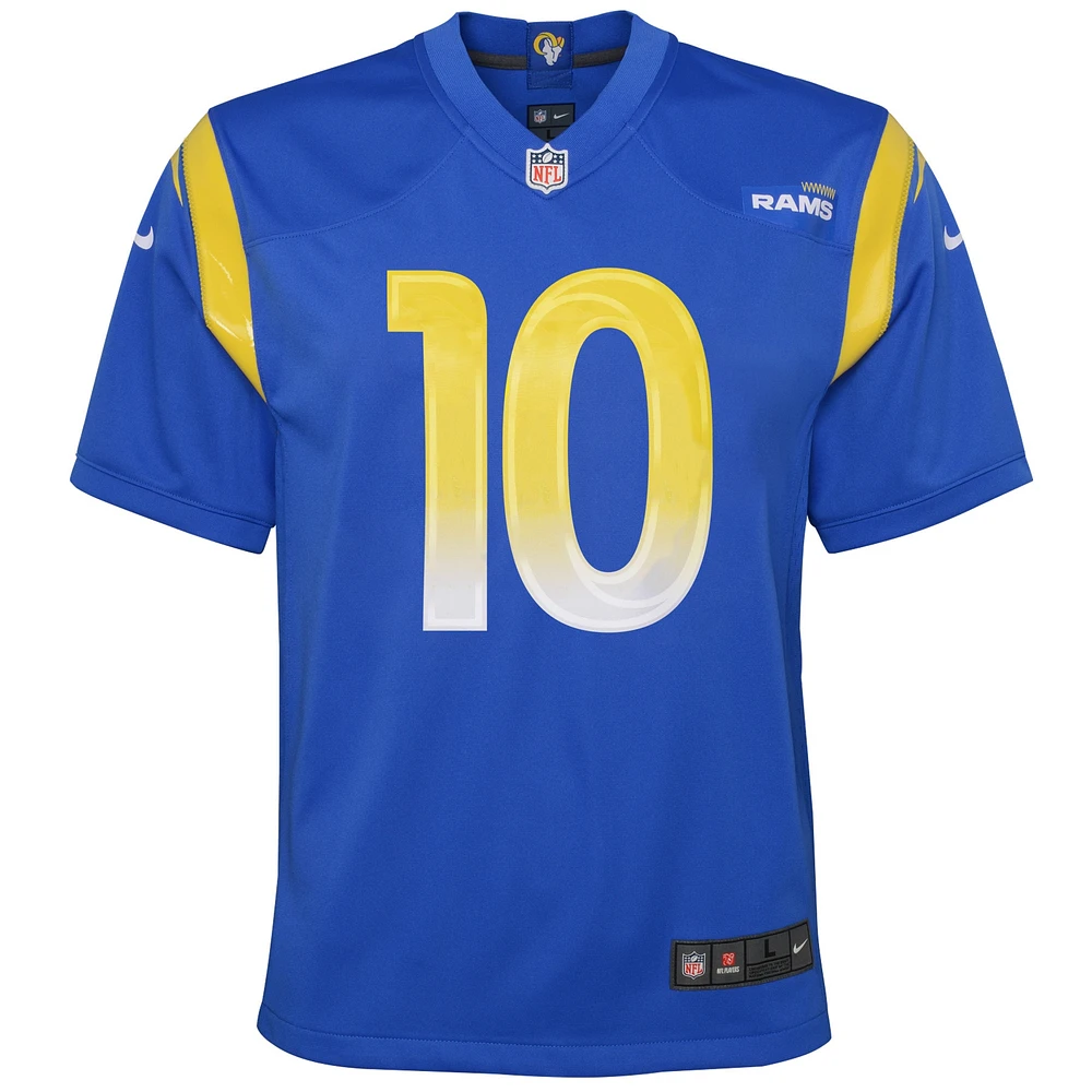 Maillot de match Nike Cooper Kupp Royal Los Angeles Rams pour jeune