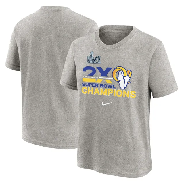 Lids Los Angeles Rams Nike Toddler Super Bowl LVI Champs Trophy T-Shirt -  Heathered Gray