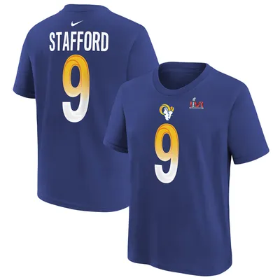 Lids Matthew Stafford Los Angeles Rams Nike Player Graphic T-Shirt - Royal