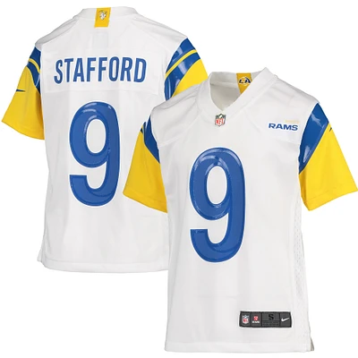 Youth Nike Matthew Stafford White Los Angeles Rams Alternate Game Jersey