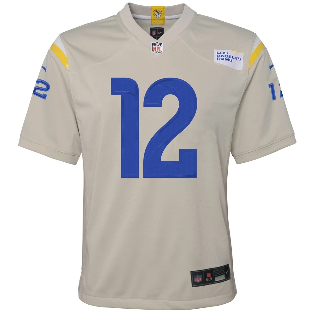 Youth Nike Puka Nacua Cream Los Angeles Rams Alternate Game Jersey
