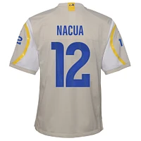 Youth Nike Puka Nacua Cream Los Angeles Rams Alternate Game Jersey