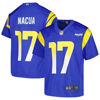 Maillot de match Nike Puka Nacua Royal Los Angeles Rams pour jeune