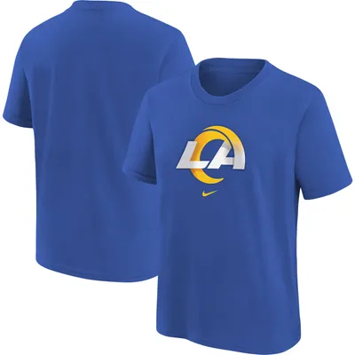 T-shirt Nike Royal Los Angeles Rams Logo pour Jeune