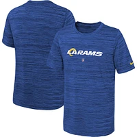 T-shirt Nike Royal Los Angeles Rams Sideline Velocity Performance pour jeune