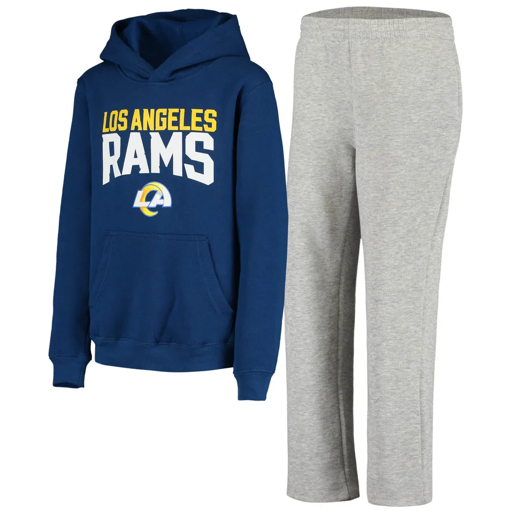 Nike (NFL Rams) Big Kids' Logo Hoodie in Blue, Size: XL | 9Z1B7FAYQ-N03