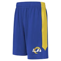Youth  Royal Los Angeles Rams Fashion Shorts