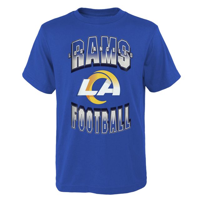 Outerstuff Youth Royal Los Angeles Rams Forward Progress T-Shirt Size: Extra Large