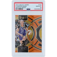 Cameron Brink Los Angeles Sparks 2024 Panini Select WNBA Orange Prizm #191 #36/125 PSA Authenticated 10 Rookie Card