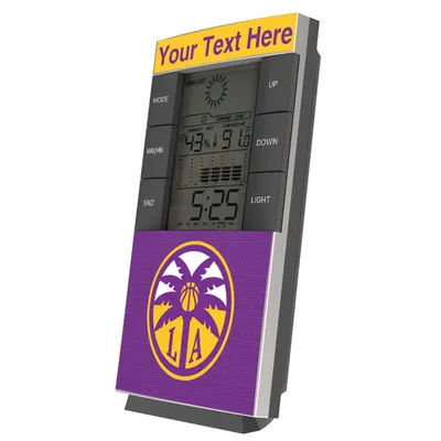 Los Angeles Sparks Personalized Digital Desk Clock