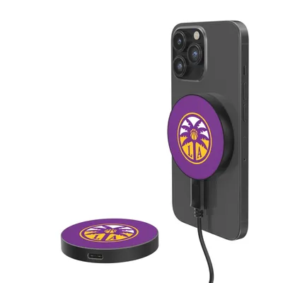 Los Angeles Sparks Solid Design 10-Watt Wireless Magnetic Charger
