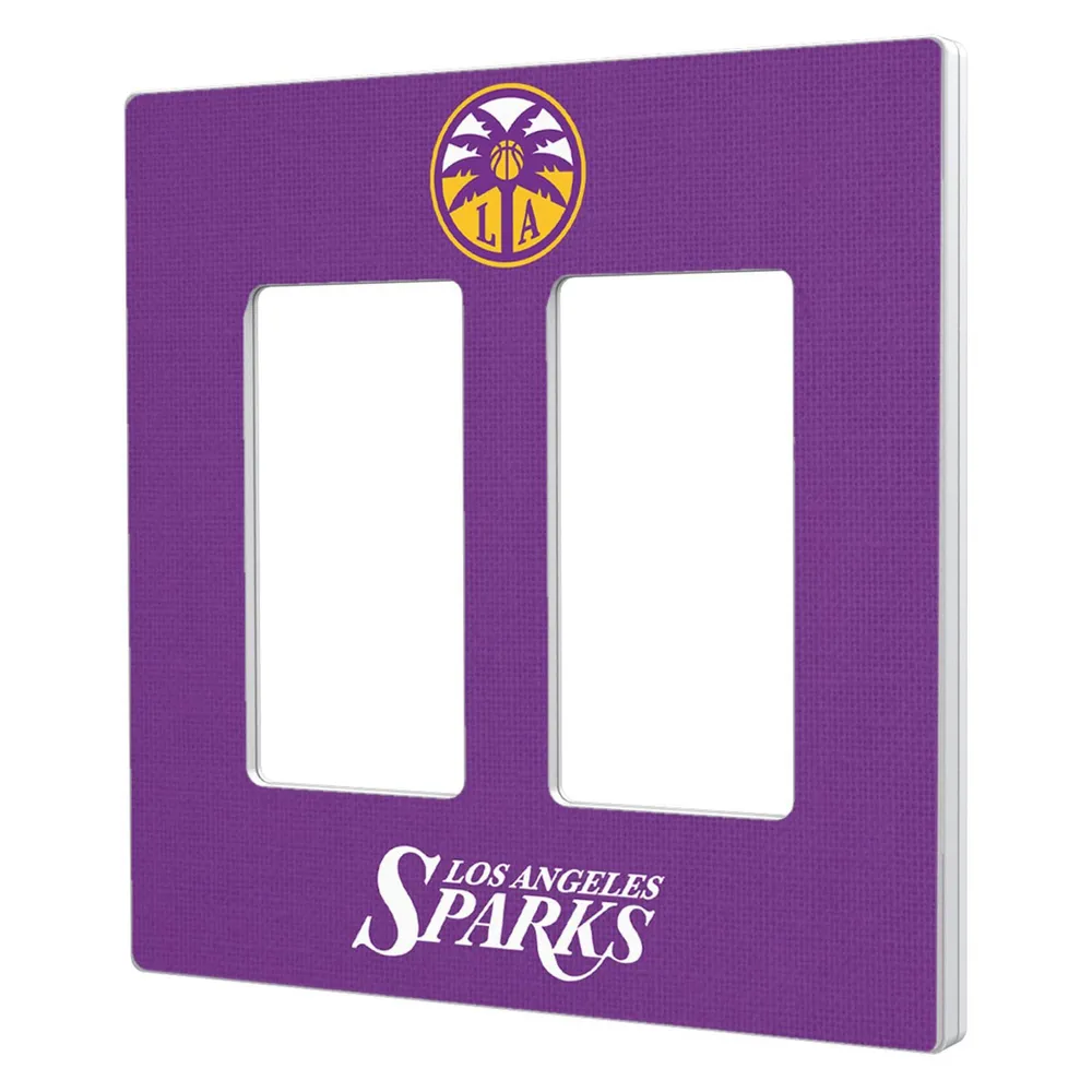 Lids Los Angeles Sparks Solid Design Double Toggle Light Switch Plate