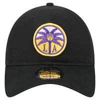 Men's Cameron Brink Black Los Angeles Sparks Name & Number Sidepatch 9TWENTY Adjustable Hat