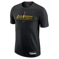 Men's Nike  Black Los Angeles Sparks On-Court Legend Essential Practice Performance T-Shirt