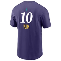 T-shirt Nike Kelsey pour homme, violet prune, édition Explorer, avec nom et numéro, Los Angeles Sparks