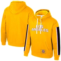 Unisex Stadium Essentials  Gold Los Angeles Sparks City Star Rebel Edition Pullover Hoodie