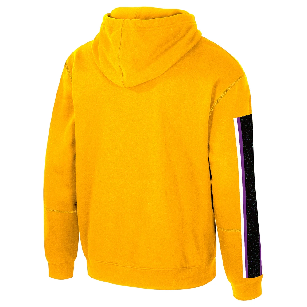 Unisex Stadium Essentials  Gold Los Angeles Sparks City Star Rebel Edition Pullover Hoodie