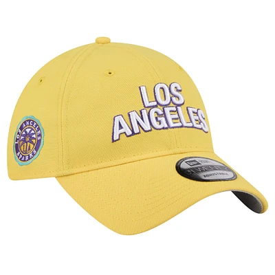 Unisex New Era Gold Los Angeles Sparks Rebel Series 9TWENTY Adjustable Hat