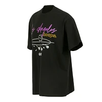 T-shirt unisexe round21 noir Los Angeles Sparks Hoops