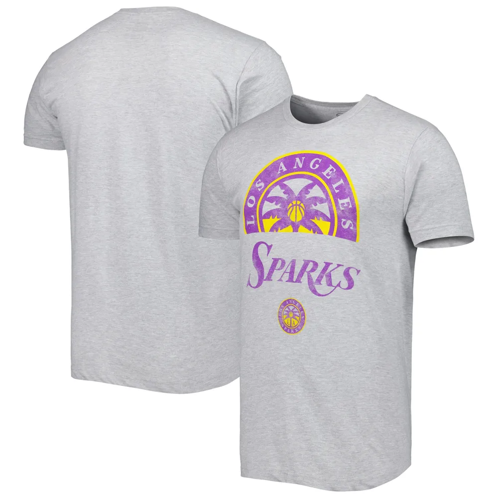 Los Angeles Lakers Nike Small Logo T-Shirt - Grey Heather - Mens