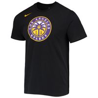 Women's Nike Black Los Angeles Sparks Logo Performance T-Shirt